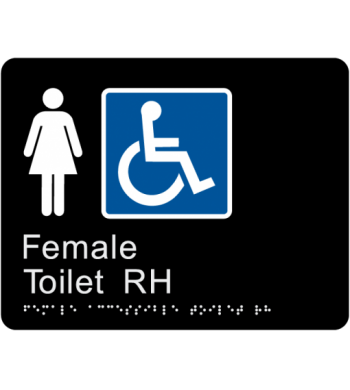 Female Accessible Toilet RH