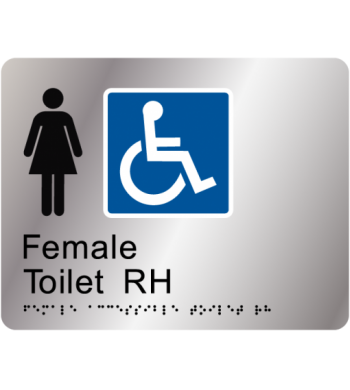 Female Accessible Toilet RH