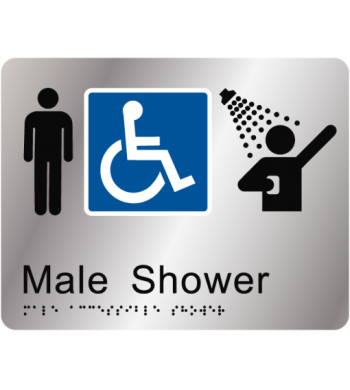 Male Accessible Shower