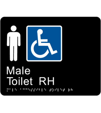 Male Accessible Toilet RH