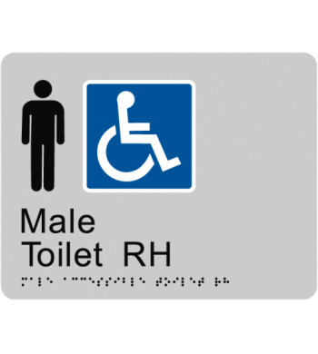 Male Accessible Toilet RH