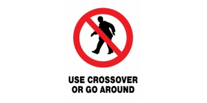 USE CROSSOVER OR GO AROUND