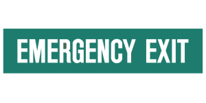 EMERGENCY EXIT