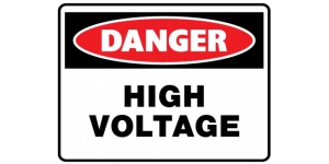 DANGER HIGH VOLTAGE