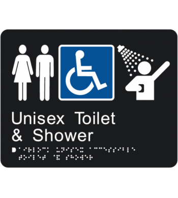 Unisex Toilet & Shower